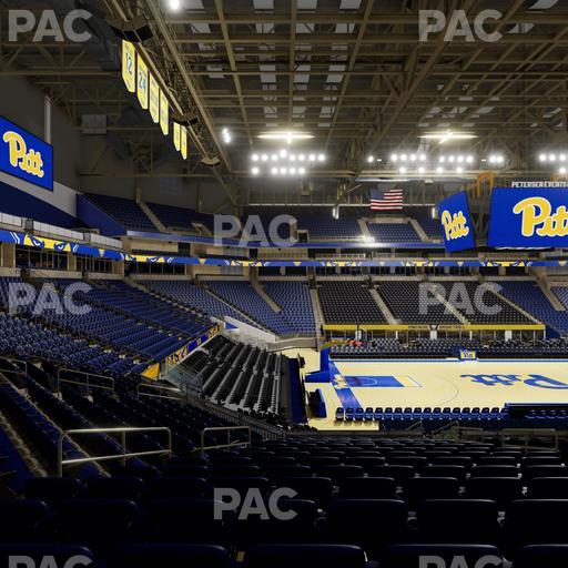 Petersen Events Center - Section 110 Seat View