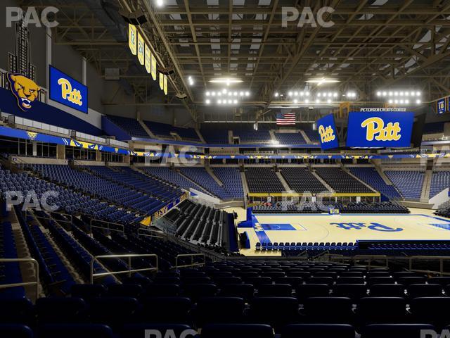 Petersen Events Center - Section 110 Seat View Petersen Events Center - Section 110 Seat View