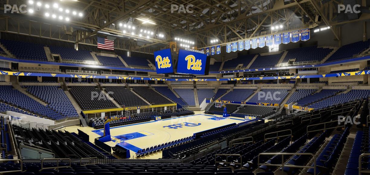 Petersen Events Center - Section 111 Seat View