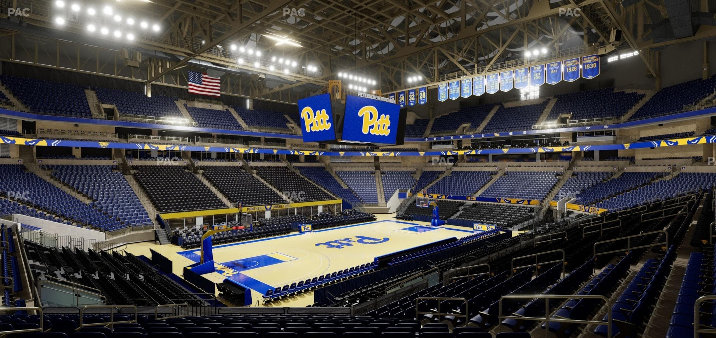 Petersen Events Center - Section 111 Seat View