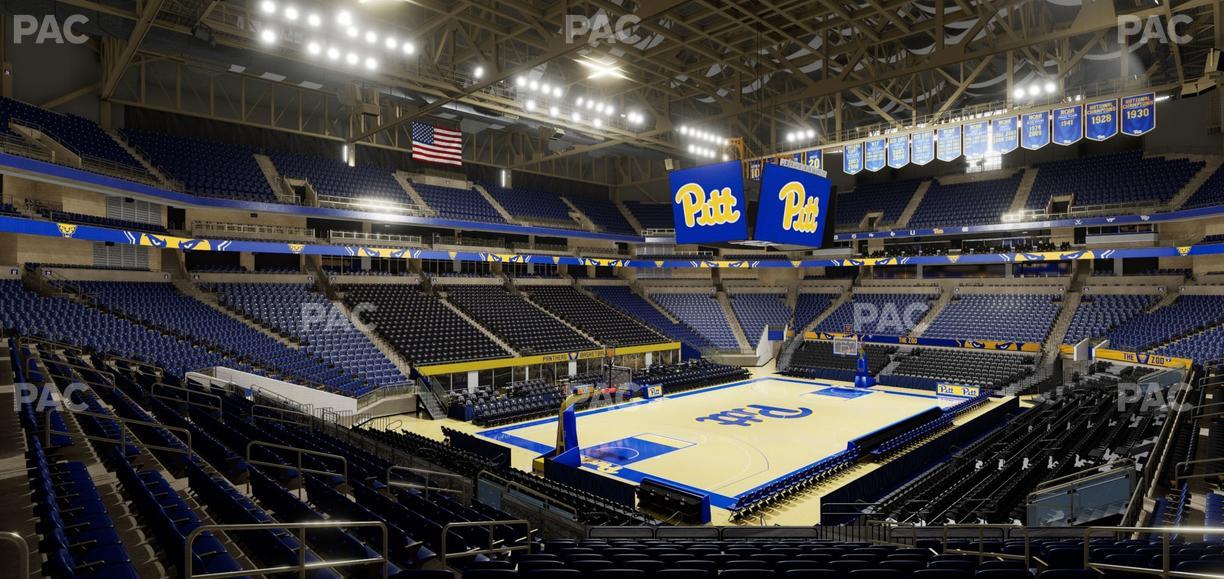 Petersen Events Center - Section 112 Seat View