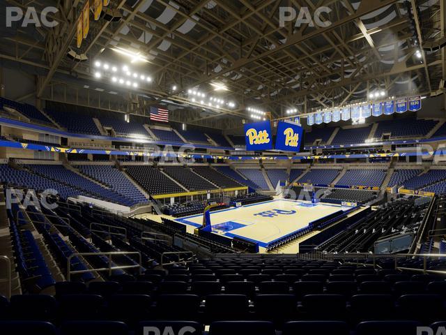 Petersen Events Center - Section 112 Seat View Petersen Events Center - Section 112 Seat View