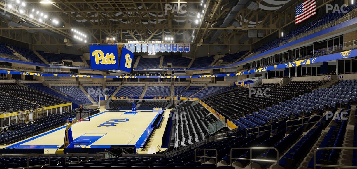 Petersen Events Center - Section 113 Seat View