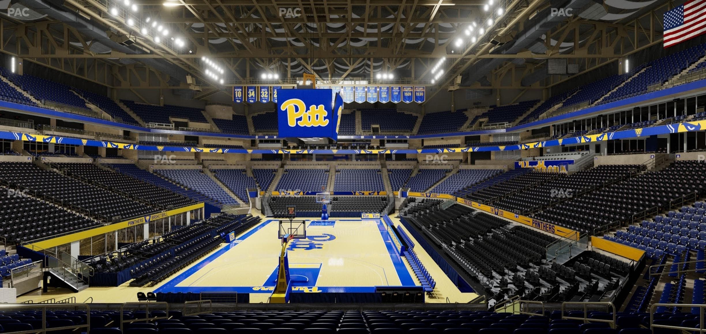 Petersen Events Center - Section 114 Seat View