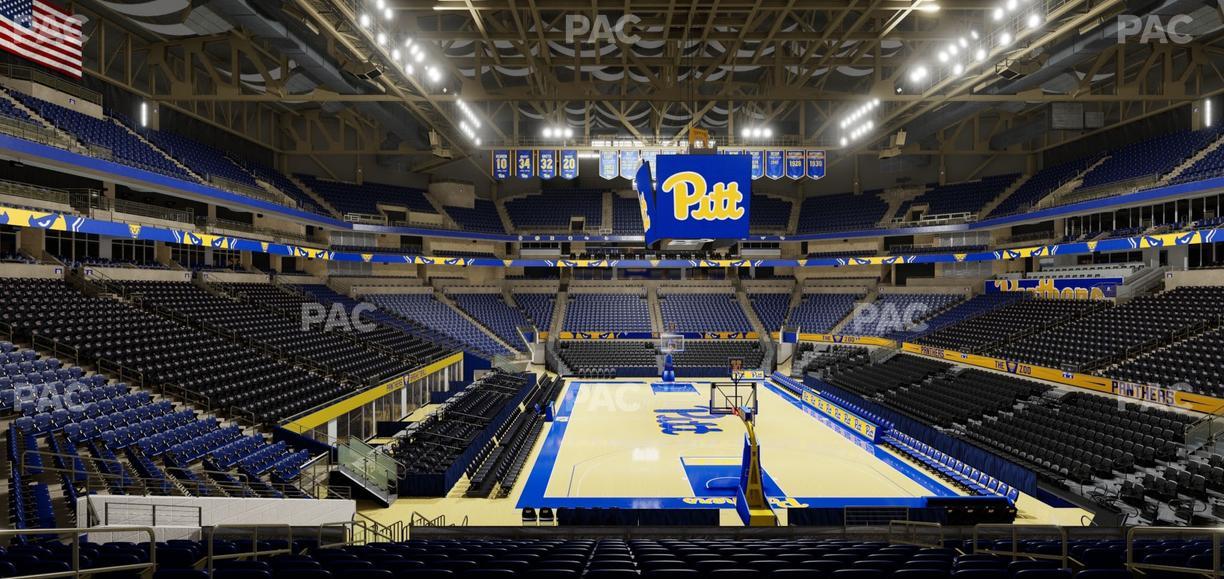 Petersen Events Center - Section 115 Seat View