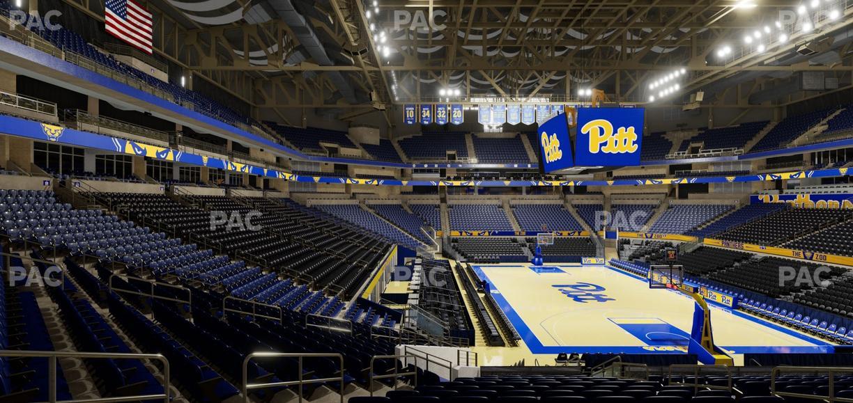 Petersen Events Center - Section 116 Seat View