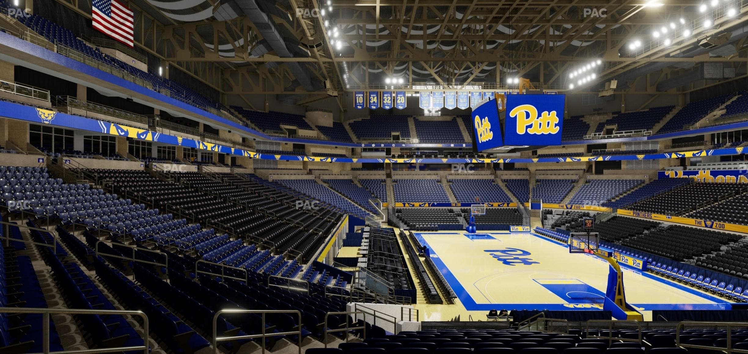 Petersen Events Center - Section 116 Seat View