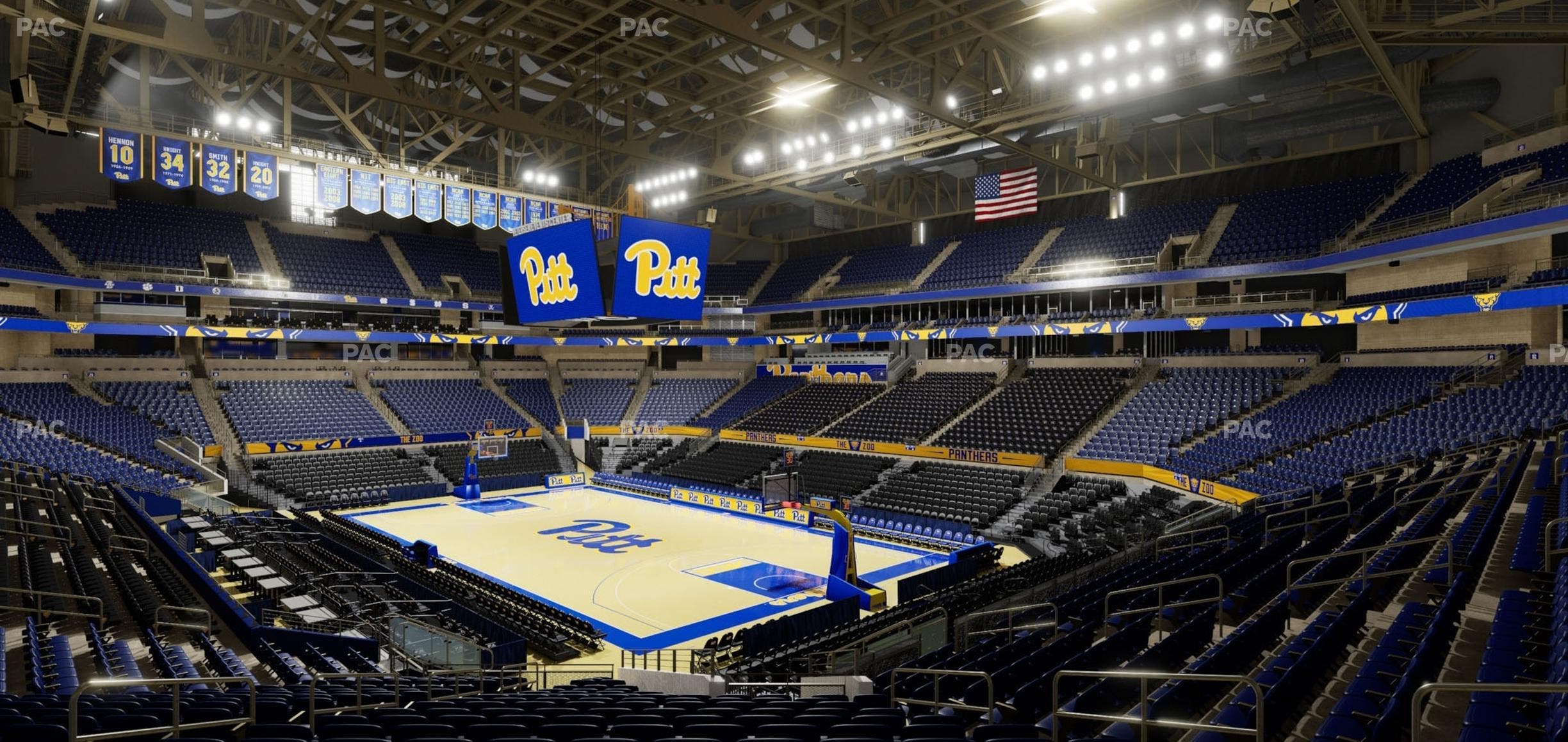 Petersen Events Center - Section 117 Seat View