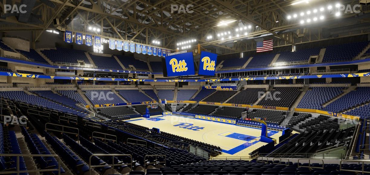 Petersen Events Center - Section 118 Seat View