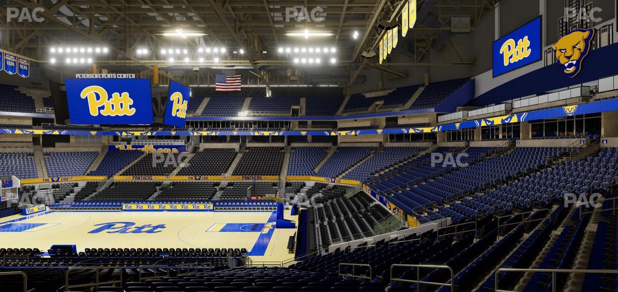 Petersen Events Center - Section 119 Seat View