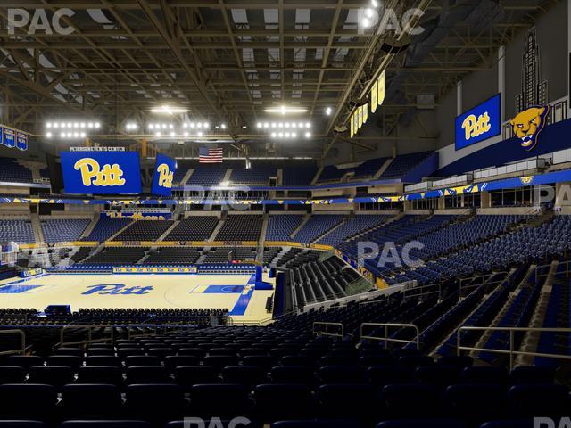 Petersen Events Center - Section 119 Seat View Petersen Events Center - Section 119 Seat View