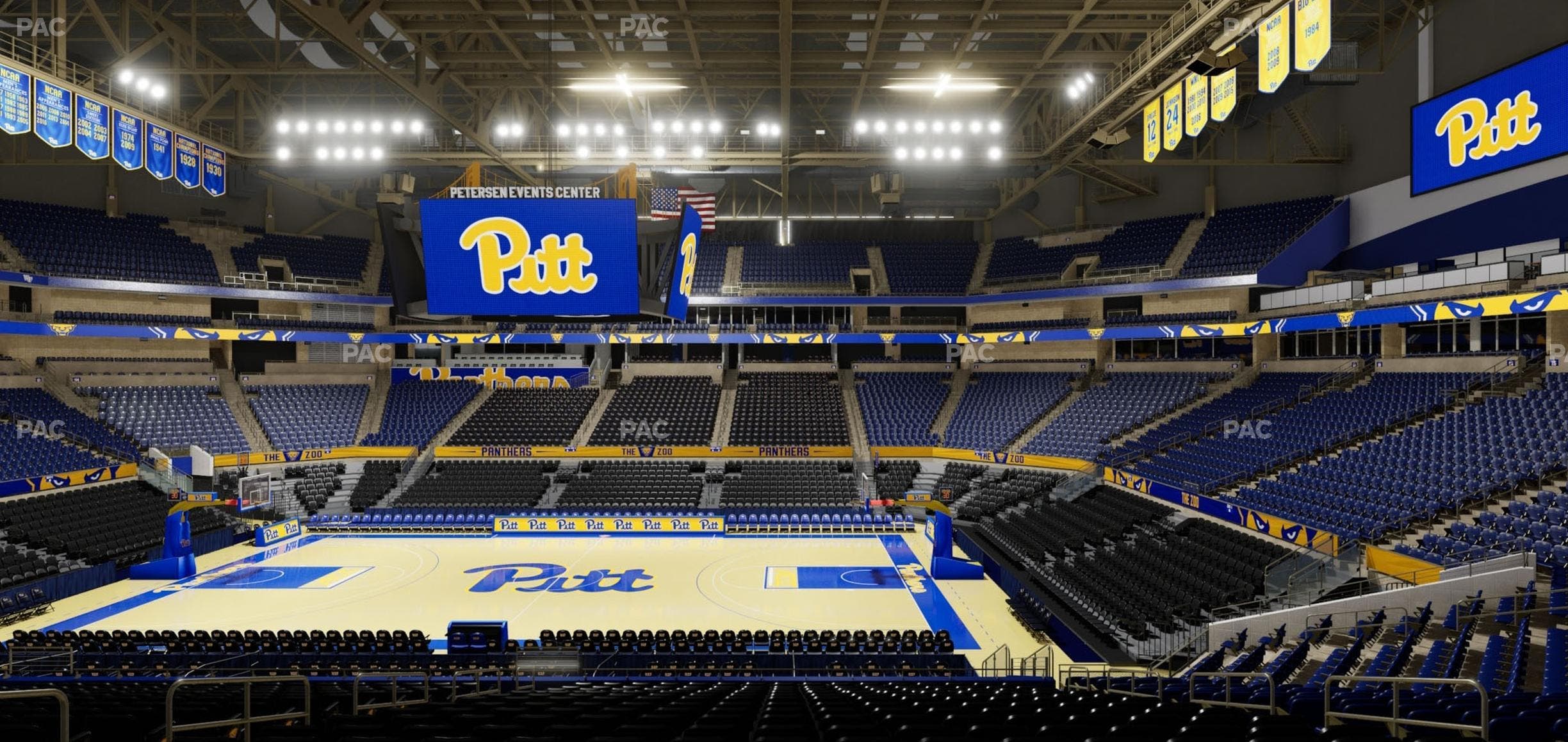 Petersen Events Center - Section 120 Seat View