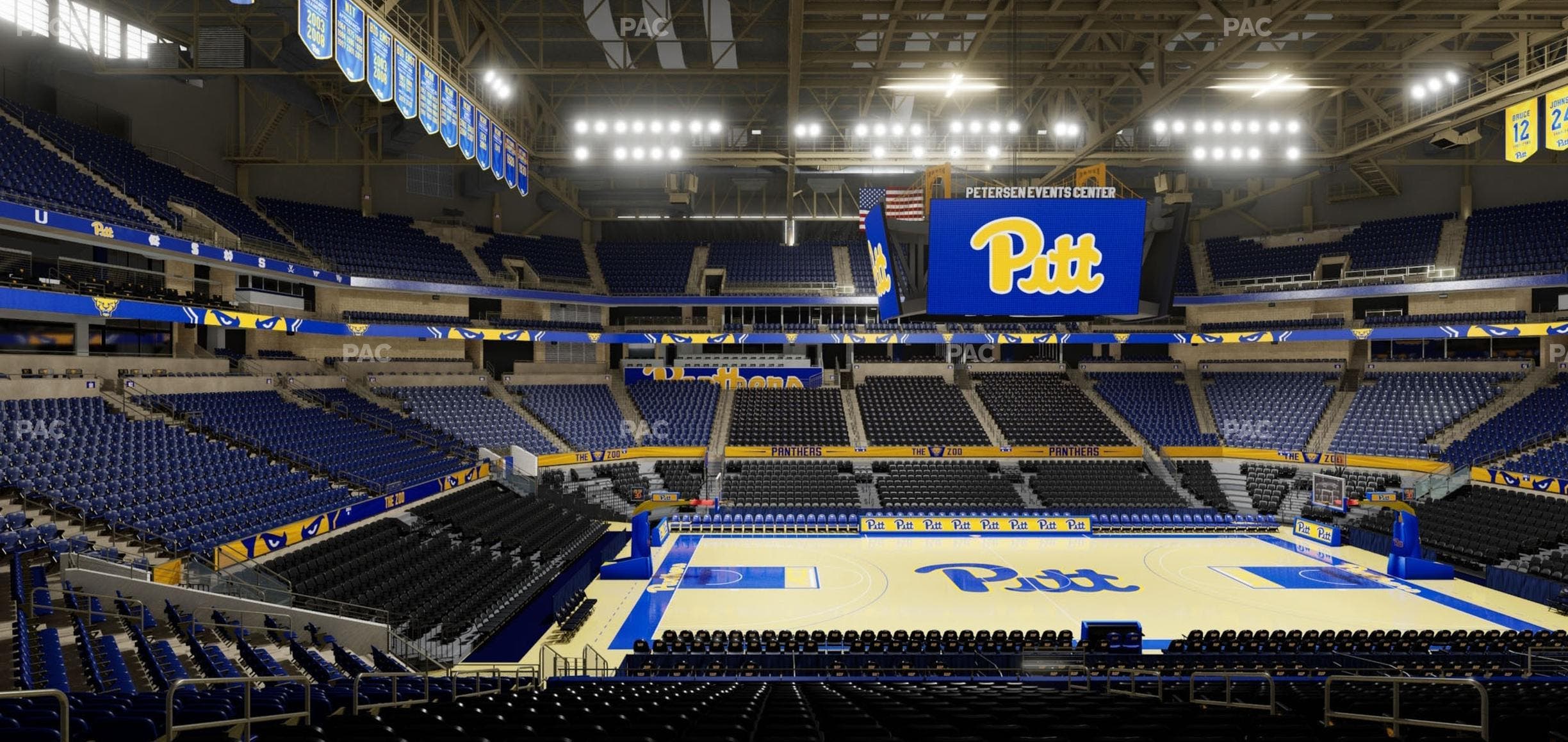 Petersen Events Center - Section 122 Seat View