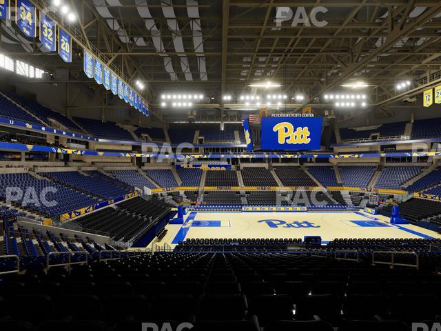 Petersen Events Center - Section 122 Seat View Petersen Events Center - Section 122 Seat View
