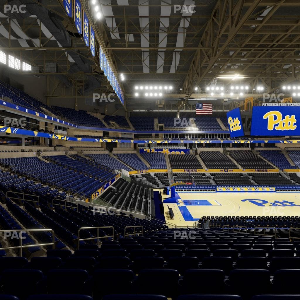 Petersen Events Center - Section 123 Seat View
