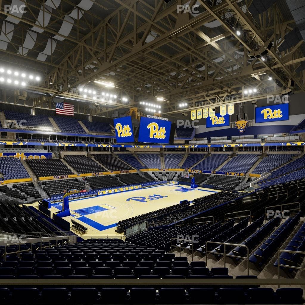 Petersen Events Center - Section 124 Seat View