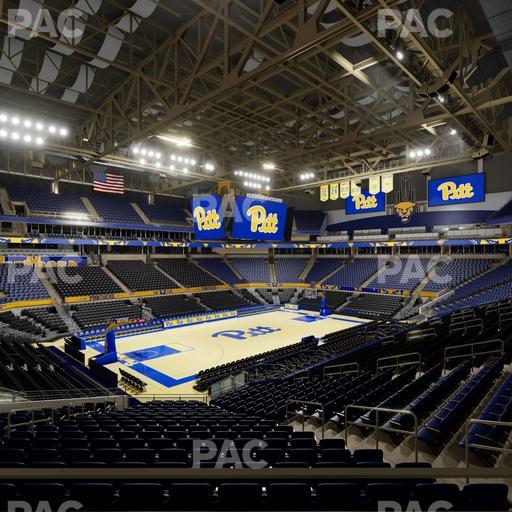 Petersen Events Center - Section 124 Seat View