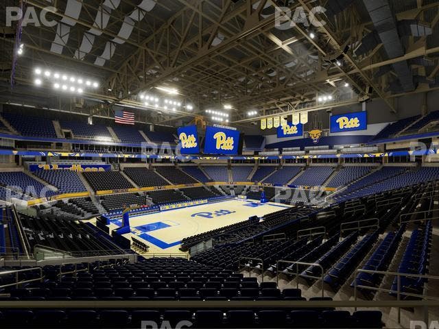 Petersen Events Center - Section 124 Seat View