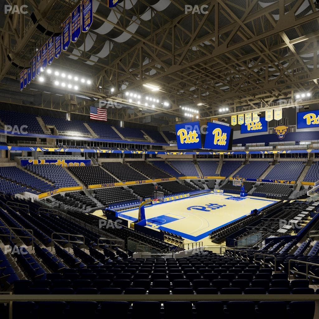 Petersen Events Center - Section 125 Seat View