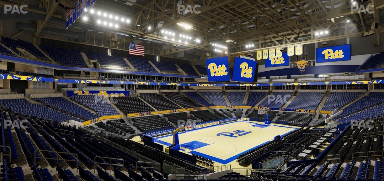 Petersen Events Center - Section 125 Seat View