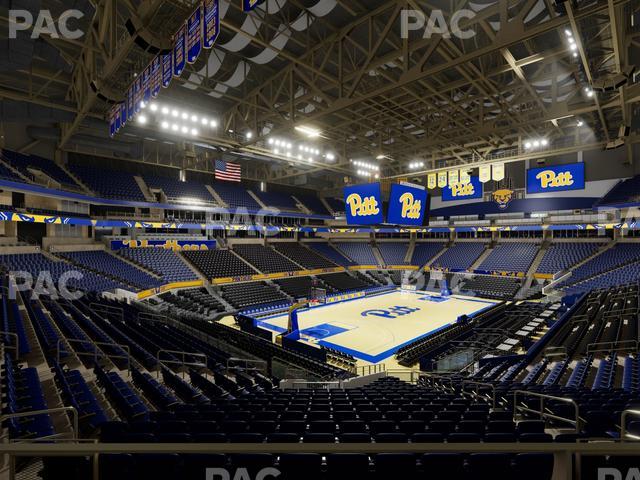 Petersen Events Center - Section 125 Seat View Petersen Events Center - Section 125 Seat View