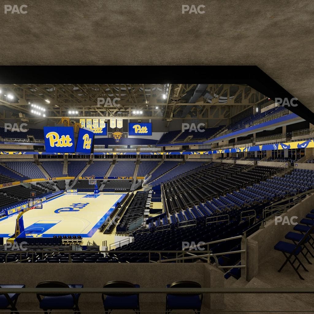 Petersen Events Center - Section 126 Seat View
