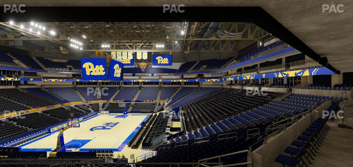 Petersen Events Center - Section 126 Seat View