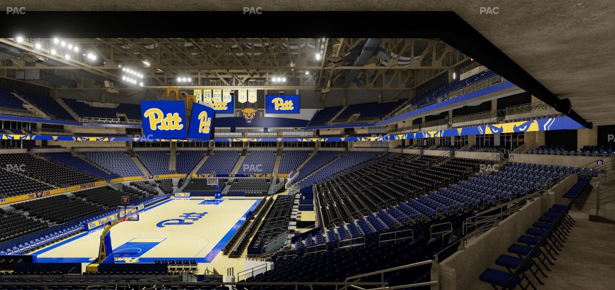 Petersen Events Center - Section 126 Seat View