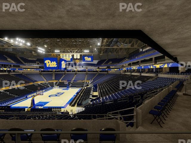 Petersen Events Center - Section 126 Seat View