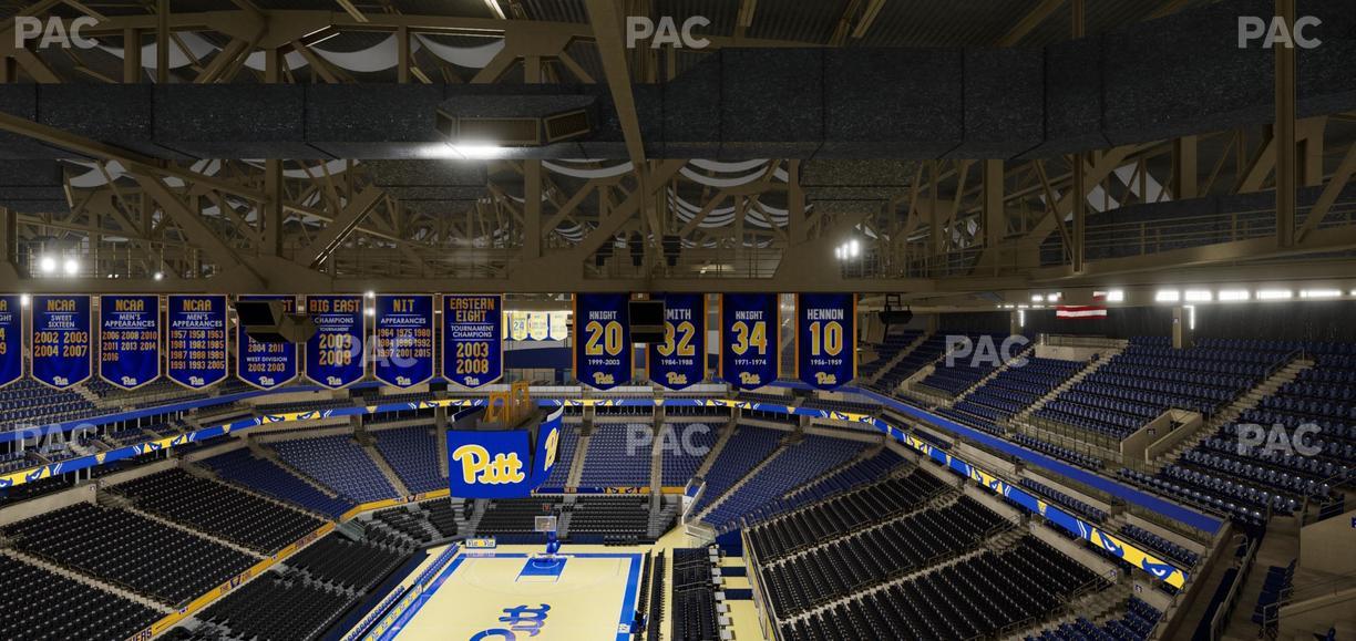 Petersen Events Center - Section 201 Seat View