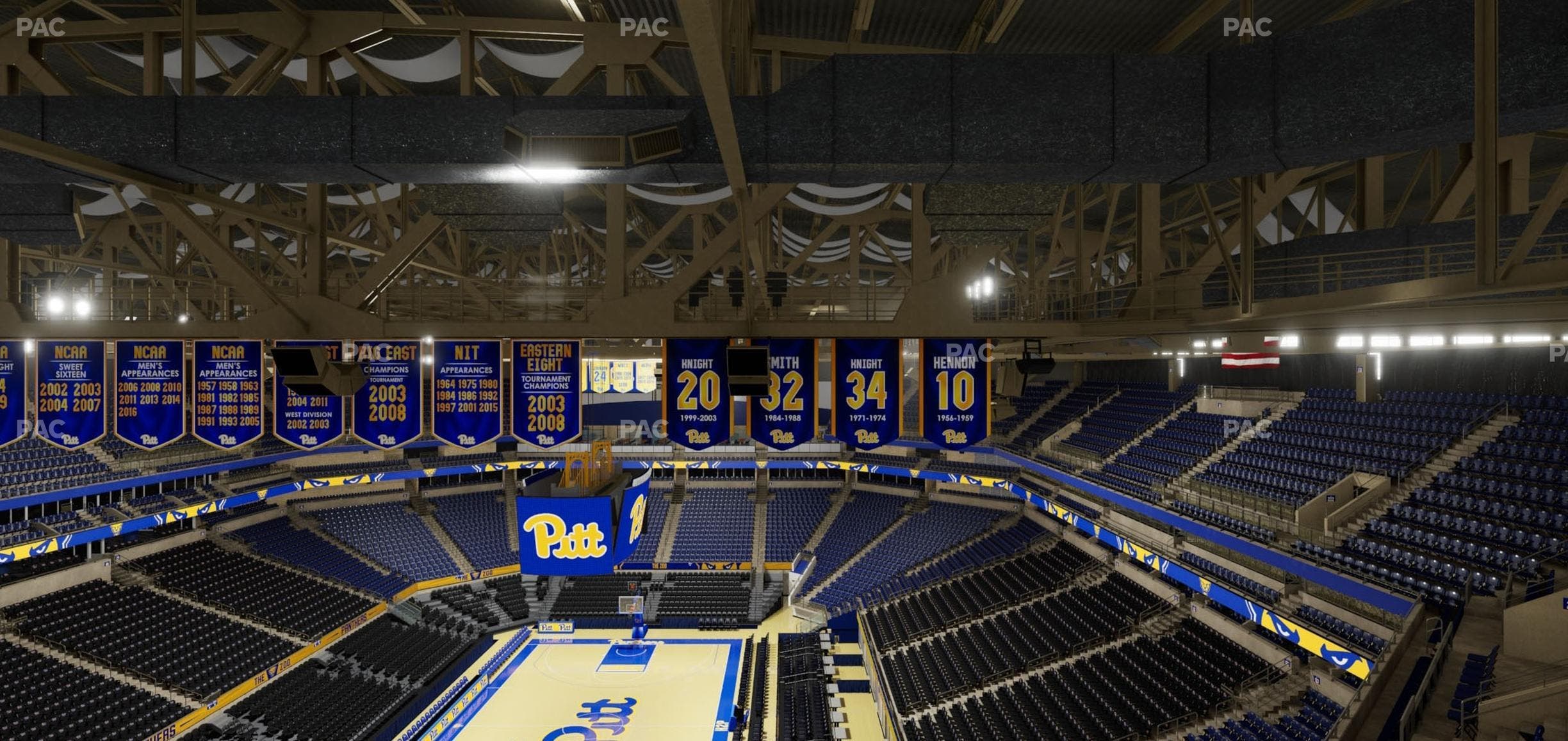 Petersen Events Center - Section 201 Seat View