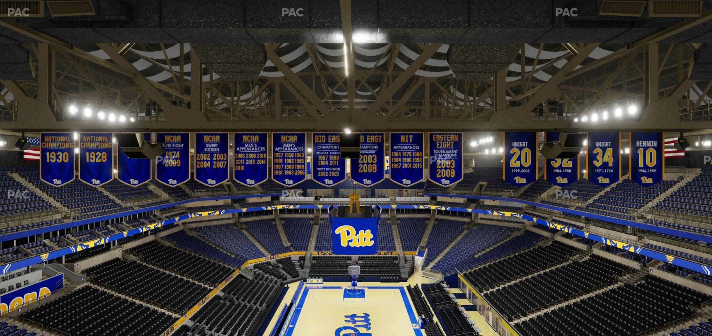 Petersen Events Center - Section 202 Seat View