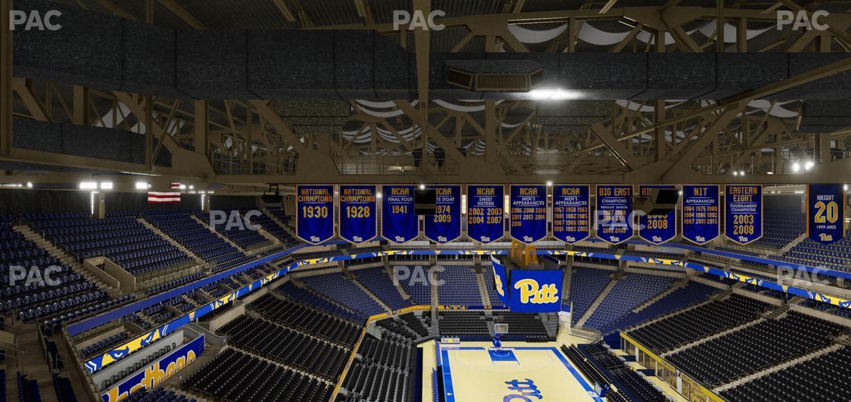 Petersen Events Center - Section 203 Seat View