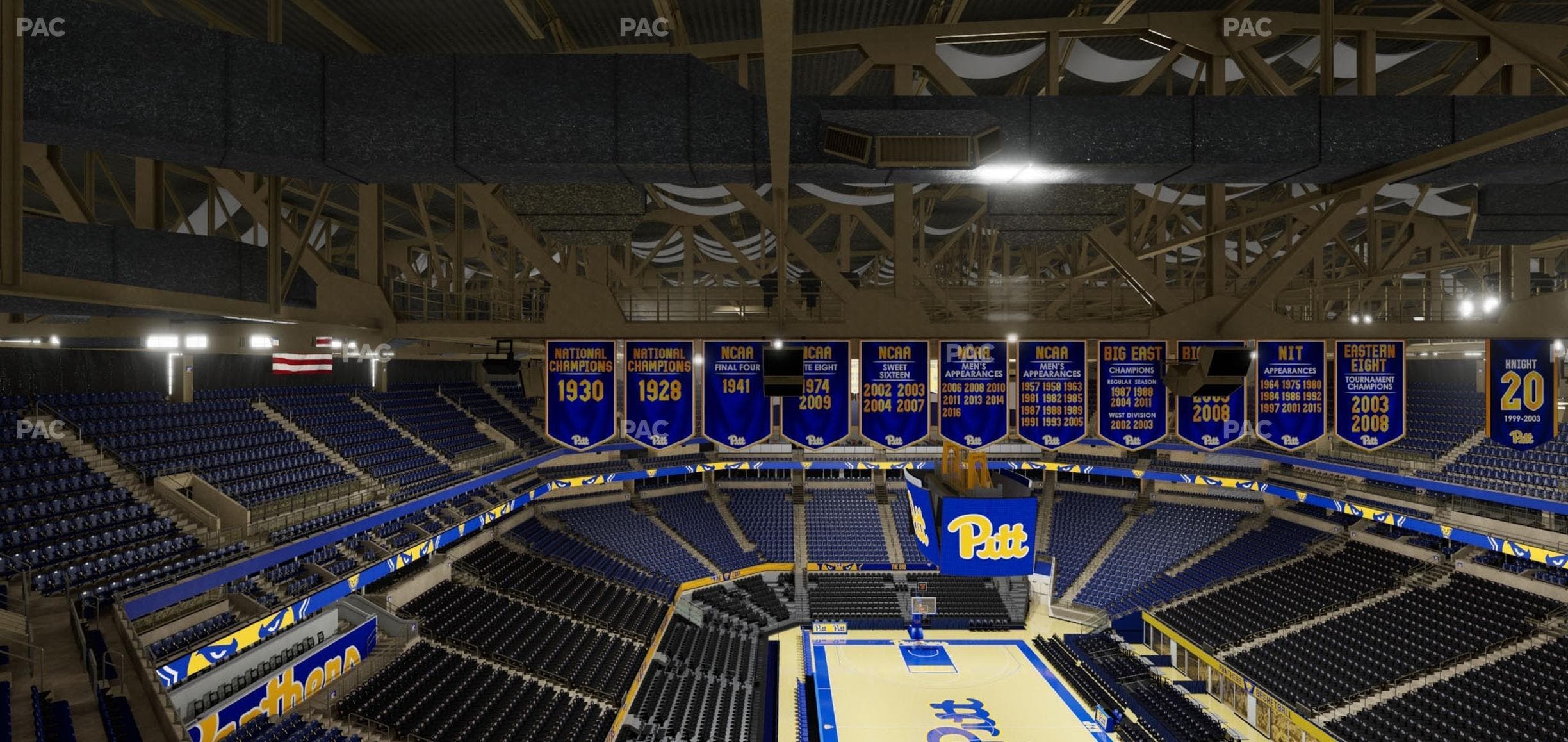 Petersen Events Center - Section 203 Seat View