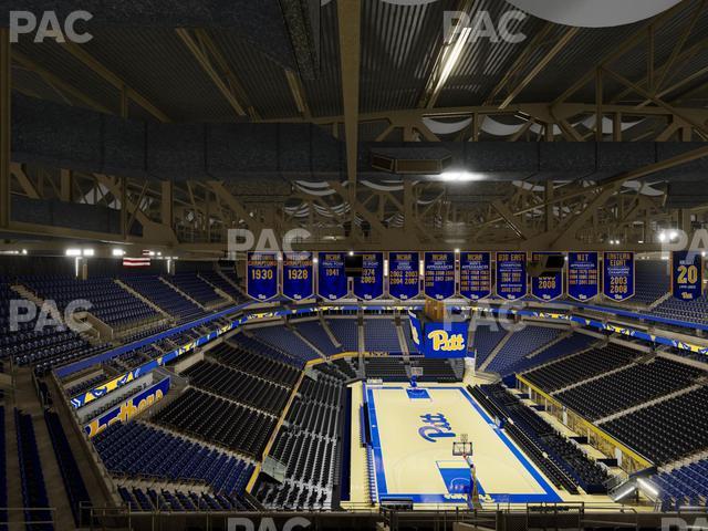 Petersen Events Center - Section 203 Seat View Petersen Events Center - Section 203 Seat View