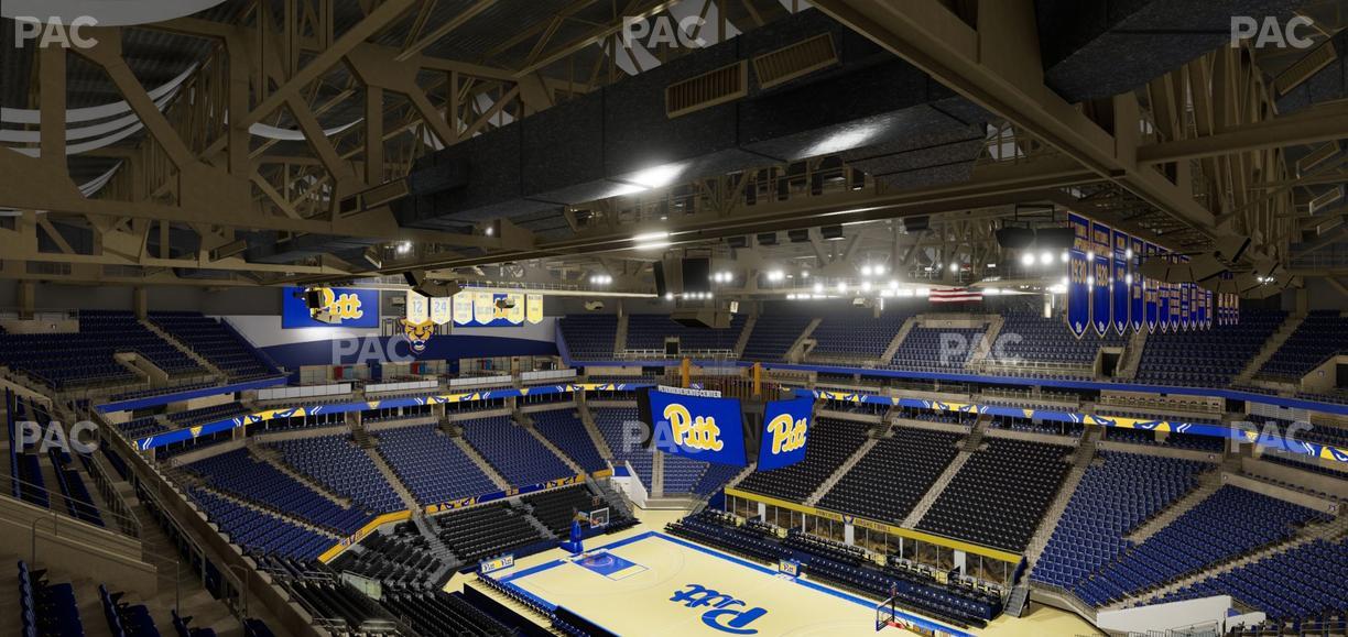 Petersen Events Center - Section 205 Seat View