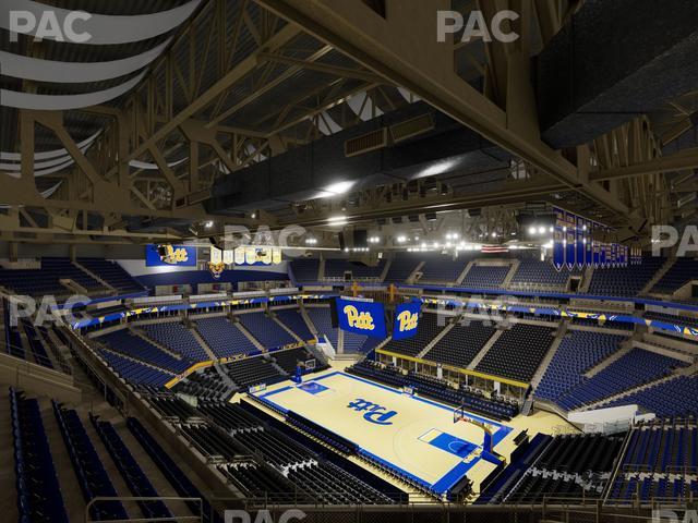 Petersen Events Center - Section 205 Seat View Petersen Events Center - Section 205 Seat View