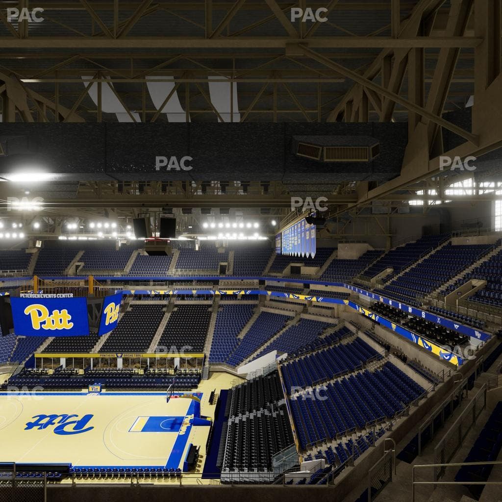Petersen Events Center - Section 206 Seat View