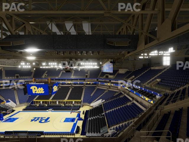 Petersen Events Center - Section 206 Seat View
