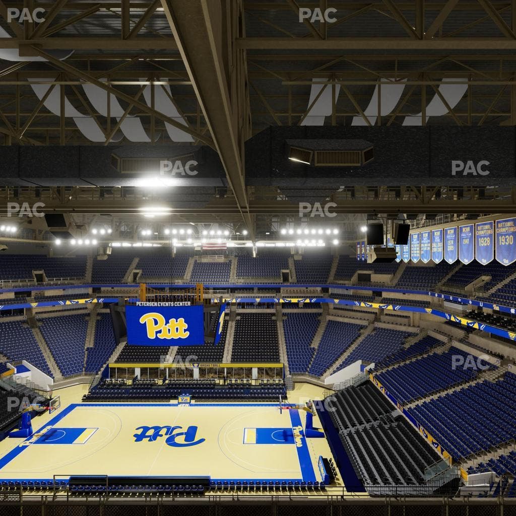 Petersen Events Center - Section 207 Seat View