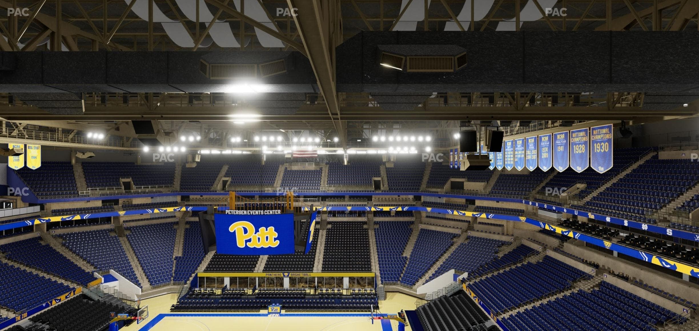 Petersen Events Center - Section 207 Seat View