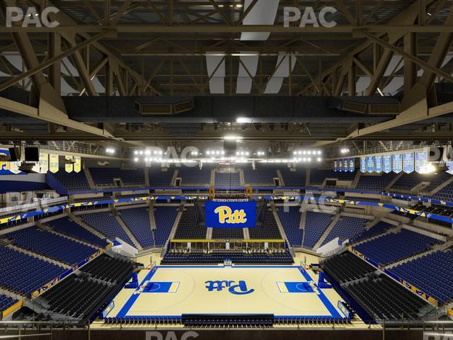 Petersen Events Center - Section 208 Seat View Petersen Events Center - Section 208 Seat View