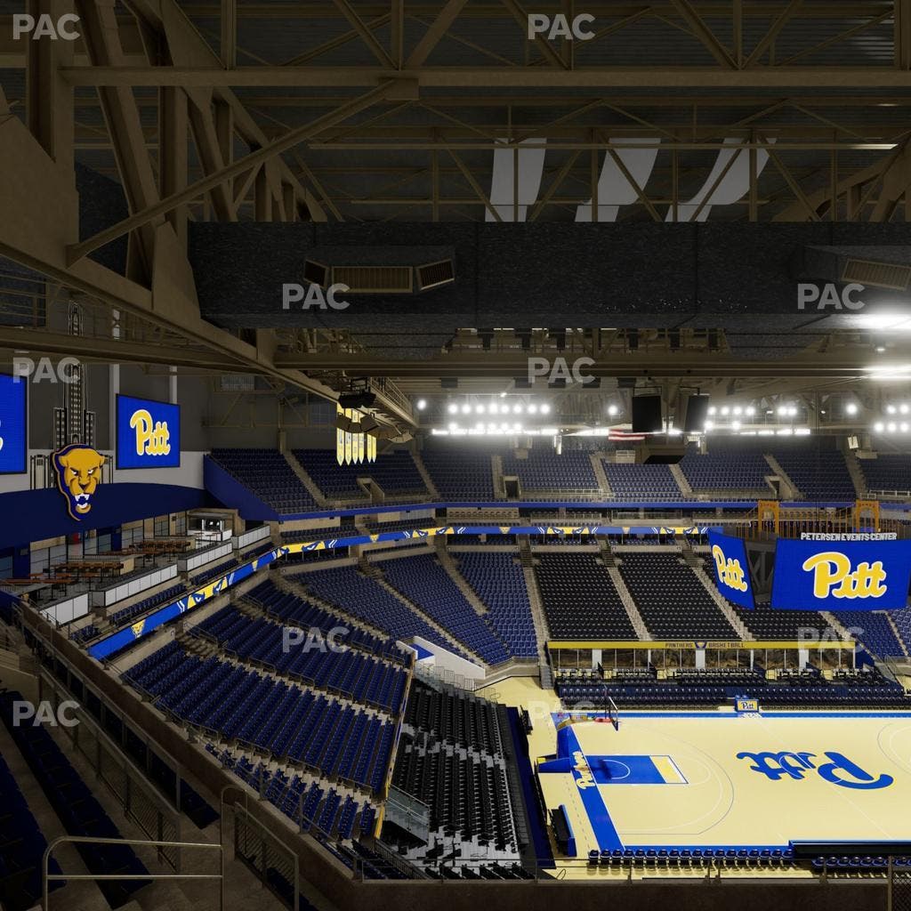 Petersen Events Center - Section 210 Seat View
