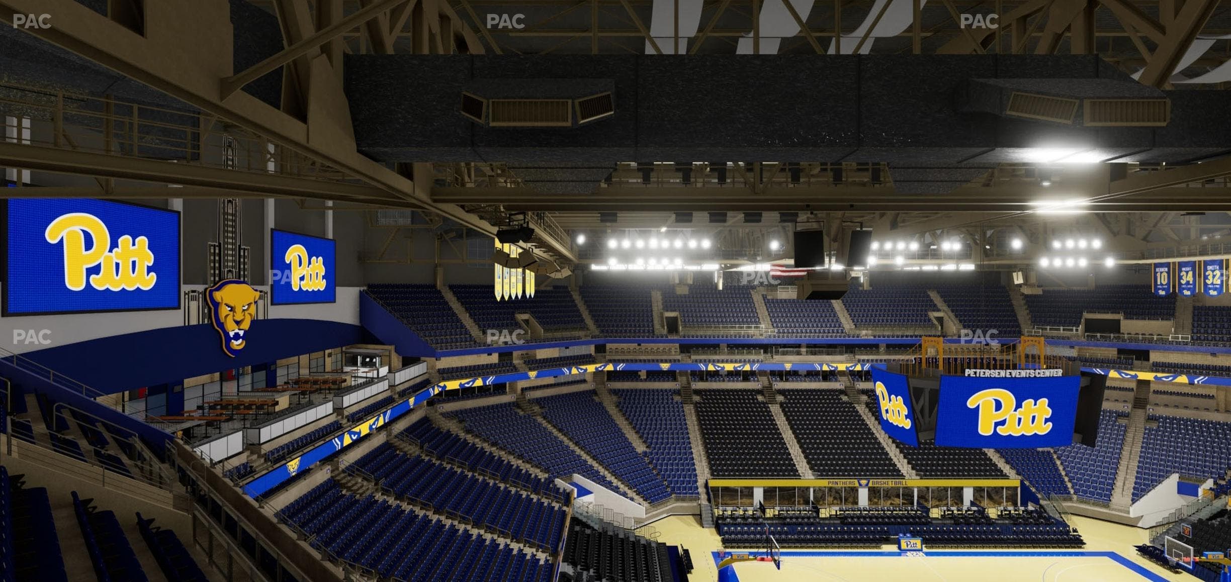Petersen Events Center - Section 210 Seat View