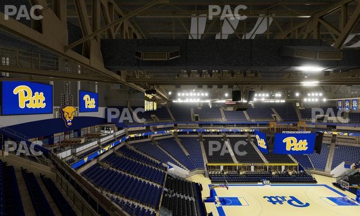 Petersen Events Center - Section 210 Seat View
