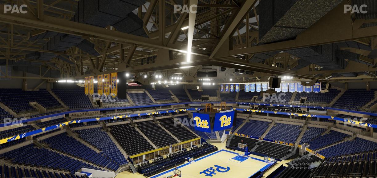 Petersen Events Center - Section 211 Seat View