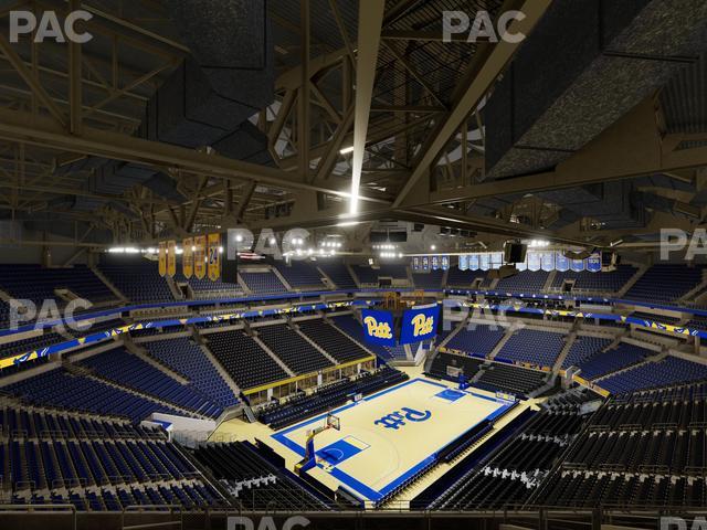 Petersen Events Center - Section 211 Seat View Petersen Events Center - Section 211 Seat View