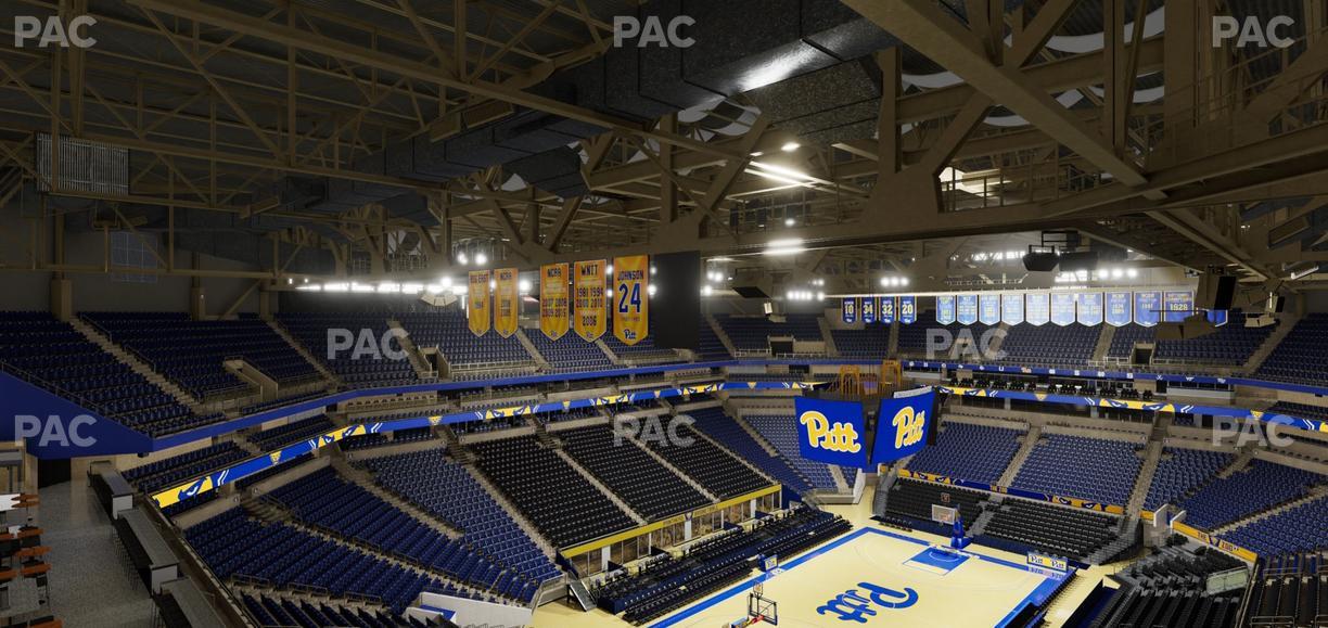 Petersen Events Center - Section 212 Seat View