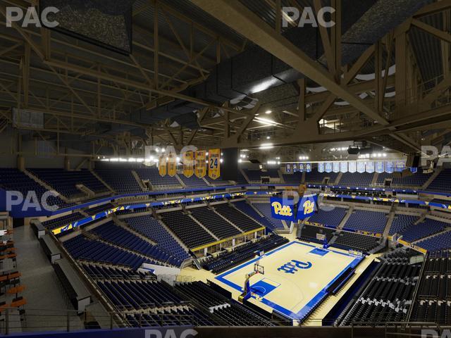 Petersen Events Center - Section 212 Seat View Petersen Events Center - Section 212 Seat View
