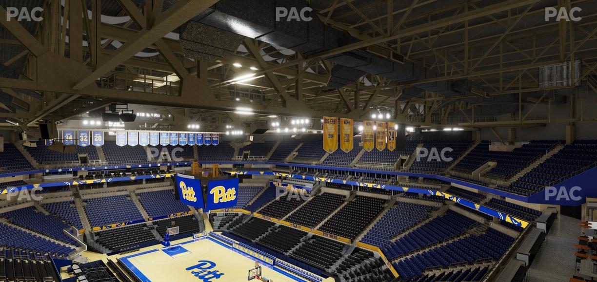 Petersen Events Center - Section 217 Seat View